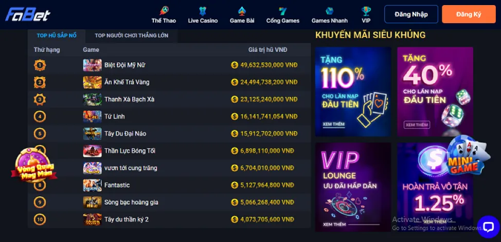 JSS77 Ưu Đãi Nạp Lần Hai